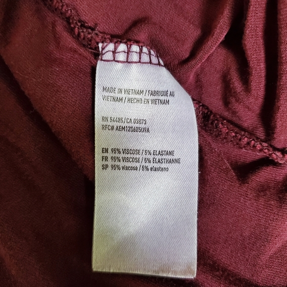 ❗️gone❗️AEO Soft & Sexy Oversized V-neck Pocket T - Picture 8 of 9